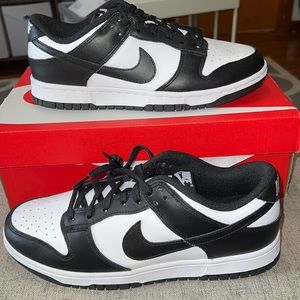Nike dunk low panda. Brand new. Never worn.